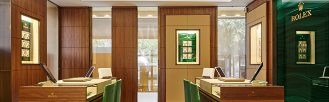 Our Showroom at  Rolex Boutique - LV Luxury Jewelers